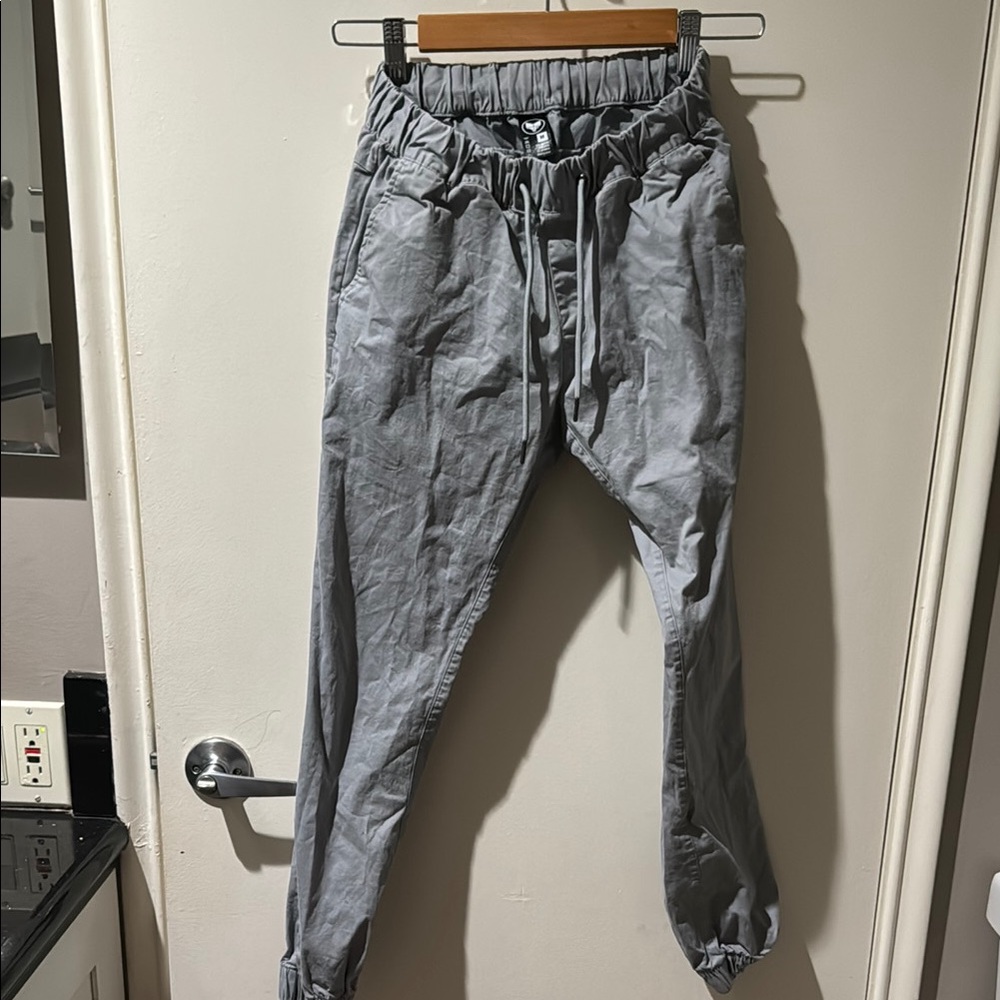 Alpha forward grey joggers medium